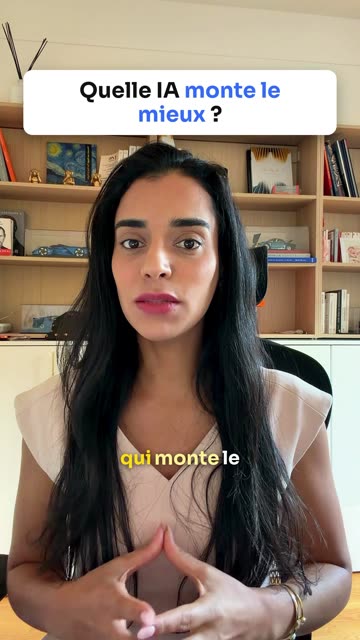 Accroche « Quelle IA monte le mieux ? » affichée dès la première image